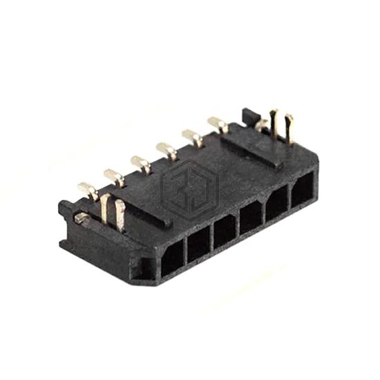 0436500609 - Molex - Rectangular Connectors - Headers, Male Pins