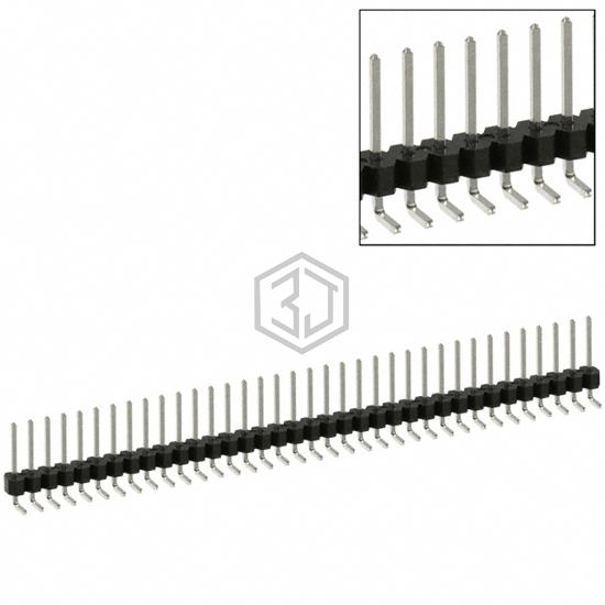 PEC36SGAN - Sullins Connector Solutions - Rectangular Connectors - Headers, Male Pins