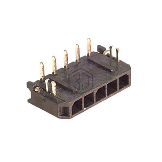 0436500504 - Molex - Rectangular Connectors - Headers, Male Pins
