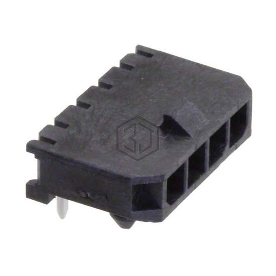 0436500402 - Molex - Rectangular Connectors - Headers, Male Pins