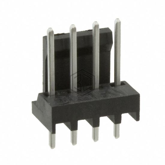 3-647050-4 - TE Connectivity AMP Connectors - Rectangular Connectors - Headers, Male Pins