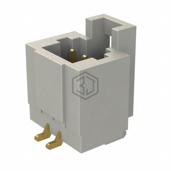 T1M-02-F-SV-L-P - Samtec Inc. - Rectangular Connectors - Headers, Male Pins