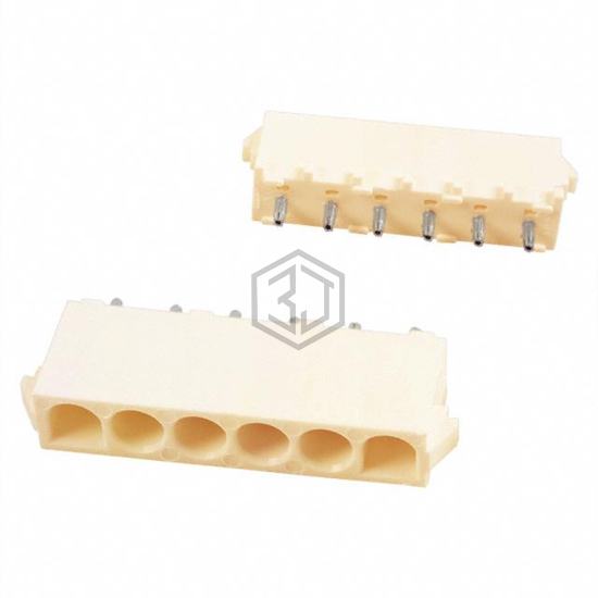 643407-1 - TE Connectivity AMP Connectors - Rectangular Connectors - Headers, Male Pins
