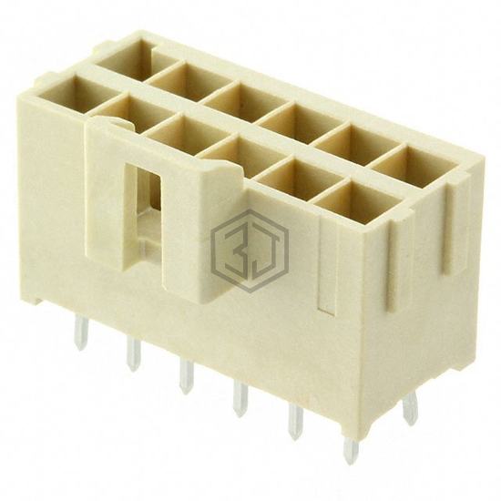 1722982112 - Molex - Rectangular Connectors - Headers, Male Pins