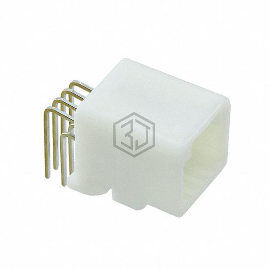 1376350-2 - TE Connectivity AMP Connectors - Rectangular Connectors - Headers, Male Pins