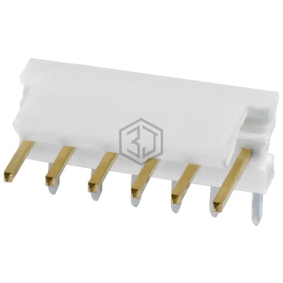 3-641214-6 - TE Connectivity AMP Connectors - Rectangular Connectors - Headers, Male Pins