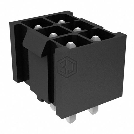 IPBT-103-H1-T-D-K - Samtec Inc. - Rectangular Connectors - Headers, Male Pins