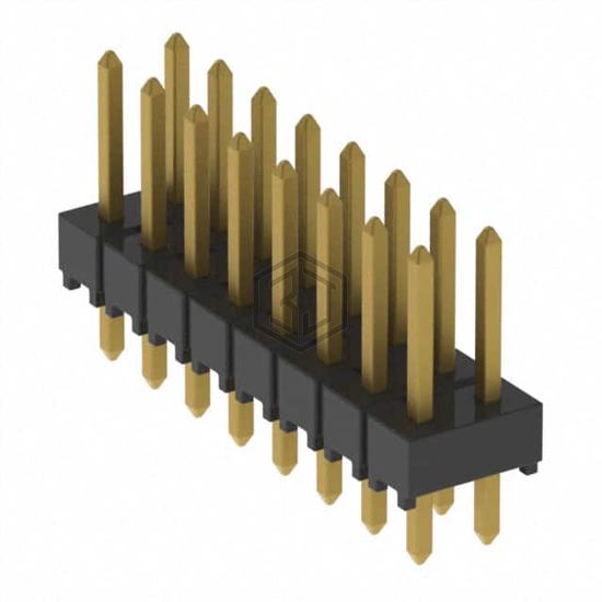 HTSW-108-07-G-D - Samtec Inc. - Rectangular Connectors - Headers, Male Pins
