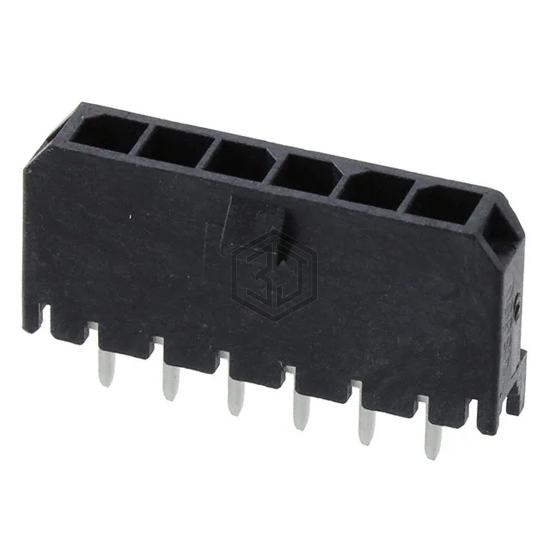 0436500629 - Molex - Rectangular Connectors - Headers, Male Pins
