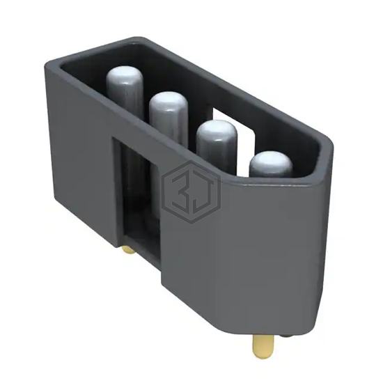 0010181041 - Molex - Rectangular Connectors - Headers, Male Pins