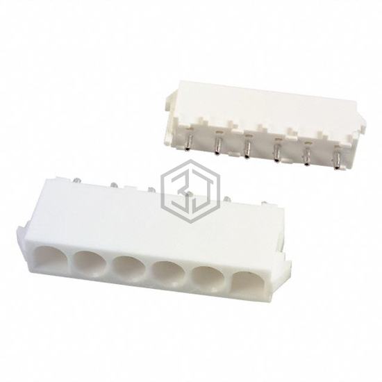 643408-1 - TE Connectivity AMP Connectors - Rectangular Connectors - Headers, Male Pins