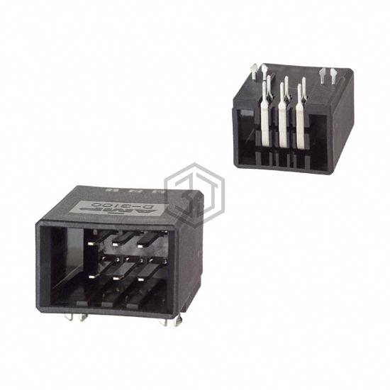 178303-5 - TE Connectivity AMP Connectors - Rectangular Connectors - Headers, Male Pins