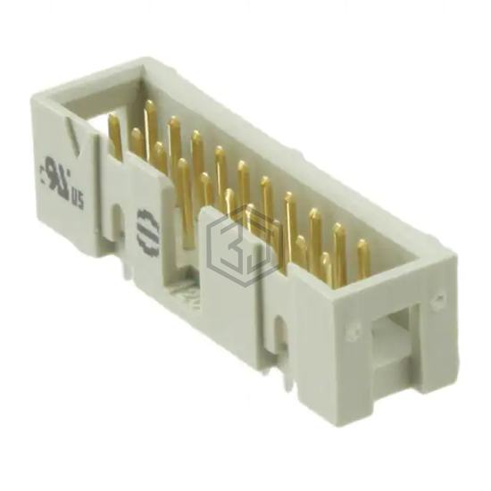 09195207324 - HARTING - Rectangular Connectors - Headers, Male Pins
