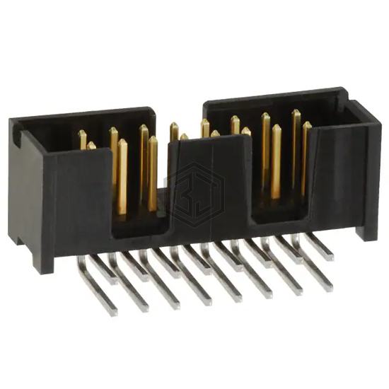 5103310-3 - TE Connectivity AMP Connectors - Rectangular Connectors - Headers, Male Pins