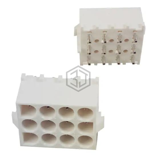 643428-1 - TE Connectivity AMP Connectors - Rectangular Connectors - Headers, Receptacles, Female Sockets