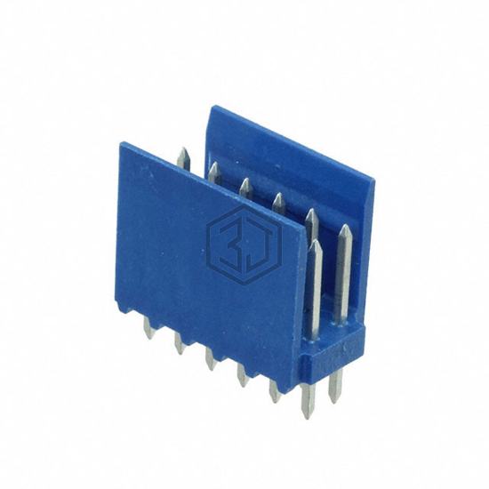 281739-6 - TE Connectivity AMP Connectors - Rectangular Connectors - Headers, Male Pins