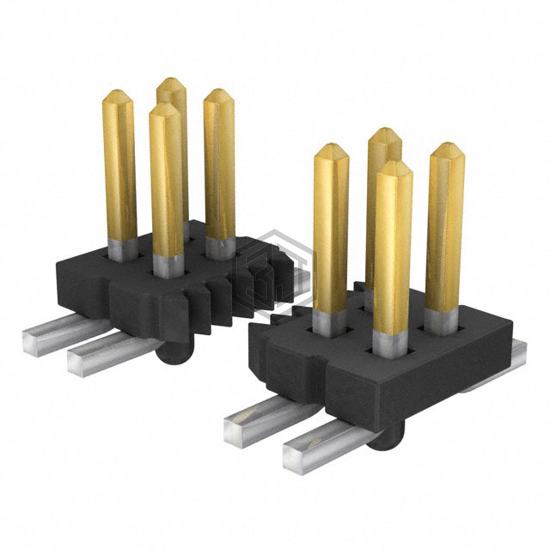 FTS-107-01-L-DV-A - Samtec Inc. - Rectangular Connectors - Headers, Male Pins