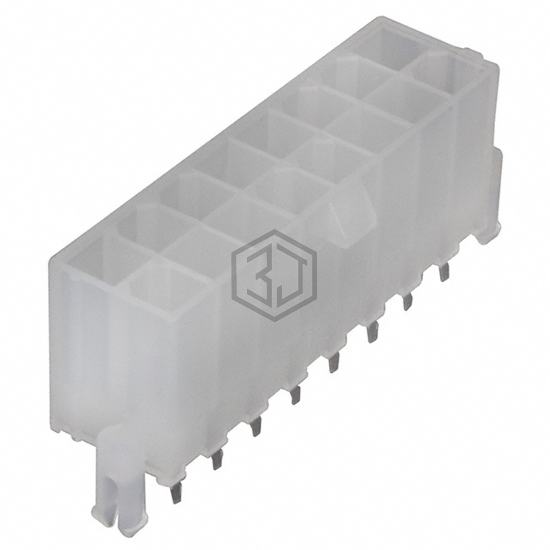 0039306167 - Molex - Rectangular Connectors - Headers, Male Pins