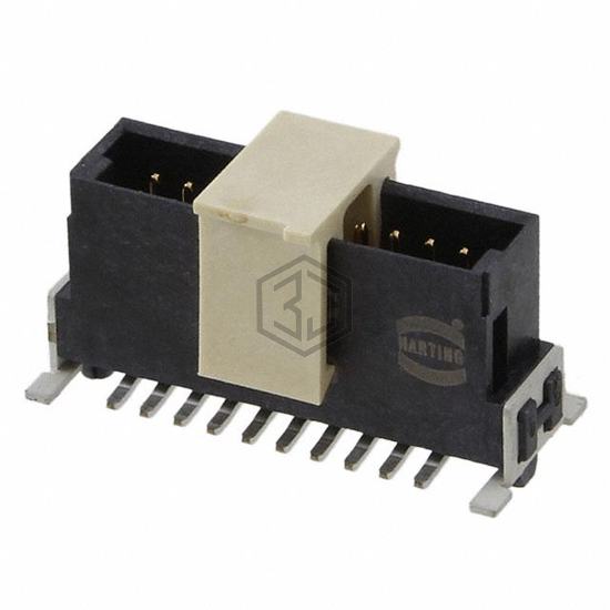 15120202601000 - HARTING - Rectangular Connectors - Headers, Male Pins