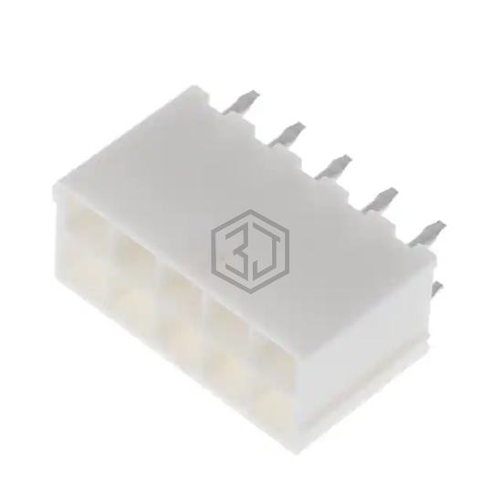 0460151002 - Molex - Rectangular Connectors - Headers, Male Pins