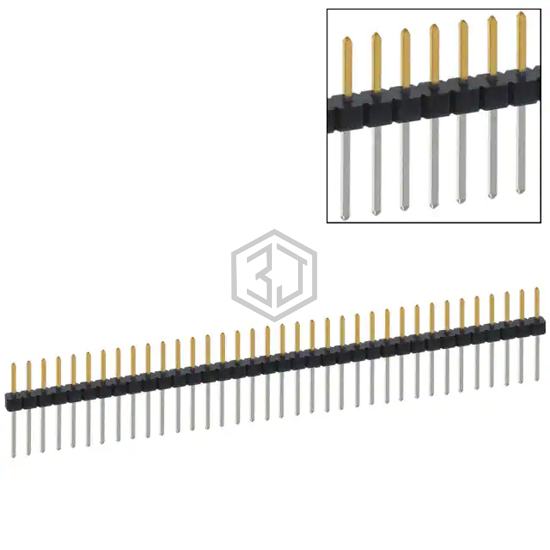 PBC36SADN - Sullins Connector Solutions - Rectangular Connectors - Headers, Male Pins