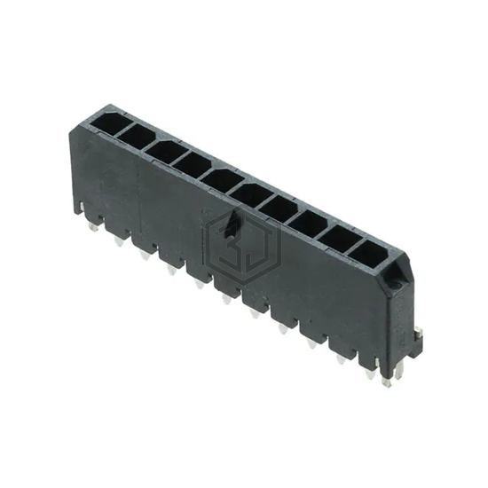 0436501018 - Molex - Rectangular Connectors - Headers, Male Pins