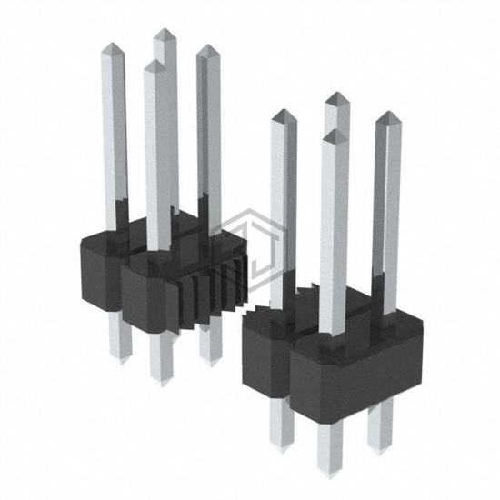 PEC36DFAN - Sullins Connector Solutions - Rectangular Connectors - Headers, Male Pins