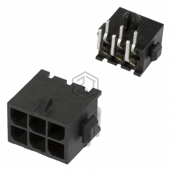 3-794620-6 - TE Connectivity AMP Connectors - Rectangular Connectors - Headers, Male Pins