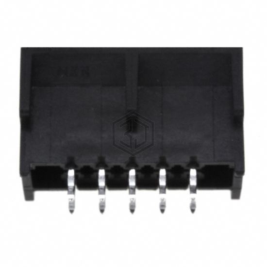 0444321001 - Molex - Rectangular Connectors - Headers, Male Pins