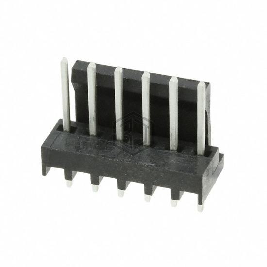 3-647050-6 - TE Connectivity AMP Connectors - Rectangular Connectors - Headers, Male Pins