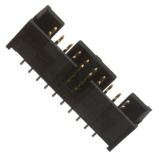 103309-5 - TE Connectivity AMP Connectors - Rectangular Connectors - Headers, Male Pins