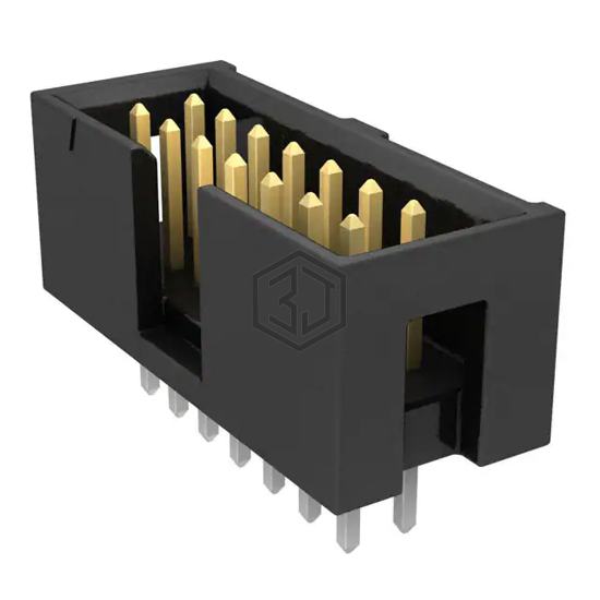 TST-107-02-L-D - Samtec Inc. - Rectangular Connectors - Headers, Male Pins