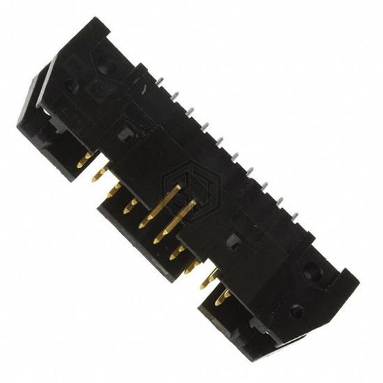102154-4 - TE Connectivity AMP Connectors - Rectangular Connectors - Headers, Male Pins