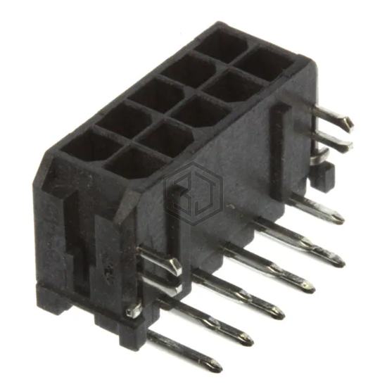 0430451021 - Molex - Rectangular Connectors - Headers, Male Pins