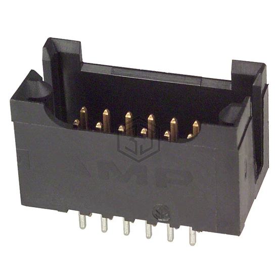 5-102567-1 - TE Connectivity AMP Connectors - Rectangular Connectors - Headers, Male Pins