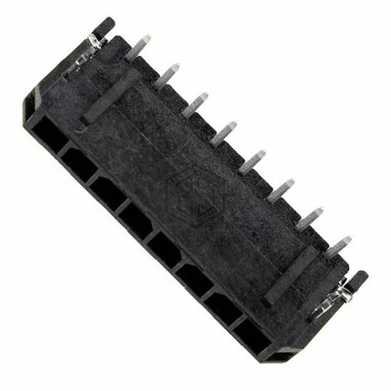 0436500804 - Molex - Rectangular Connectors - Headers, Male Pins
