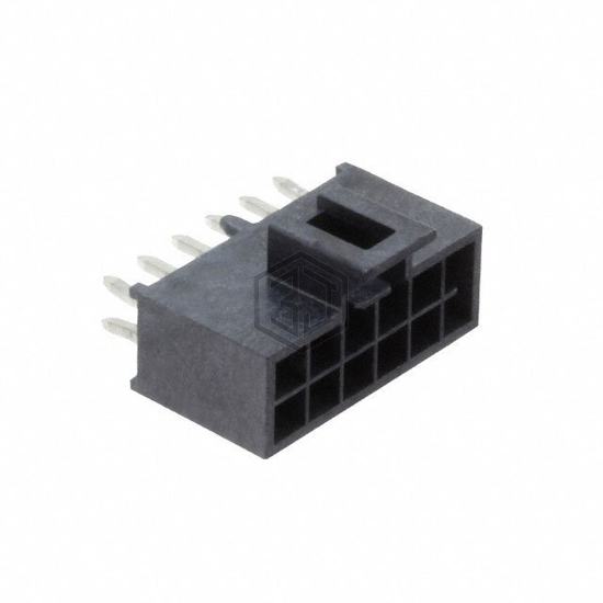 1053101312 - Molex - Rectangular Connectors - Headers, Male Pins