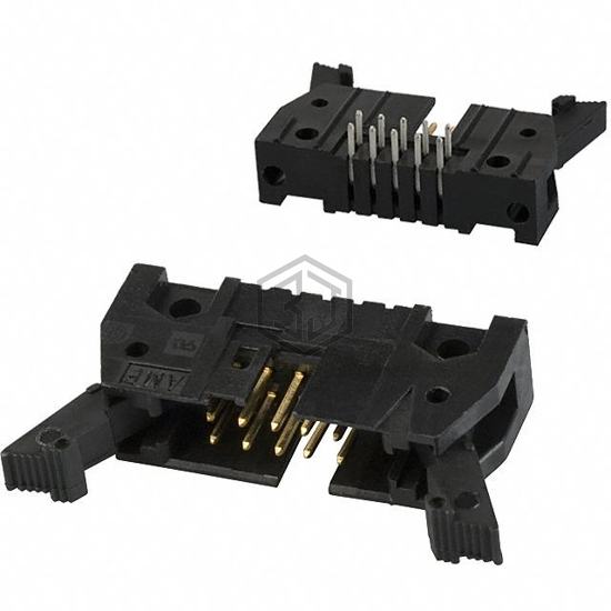 5499345-1 - TE Connectivity AMP Connectors - Rectangular Connectors - Headers, Male Pins