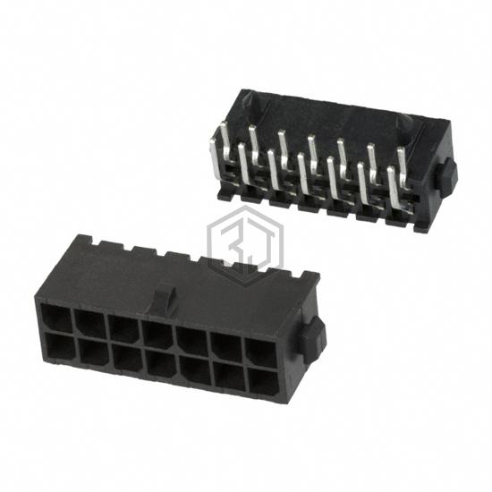 4-794618-4 - TE Connectivity AMP Connectors - Rectangular Connectors - Headers, Male Pins