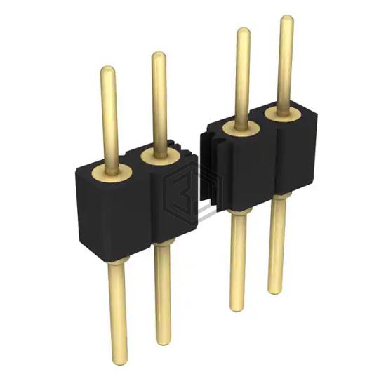 350-10-164-00-006101 - Preci-Dip - Rectangular Connectors - Headers, Male Pins