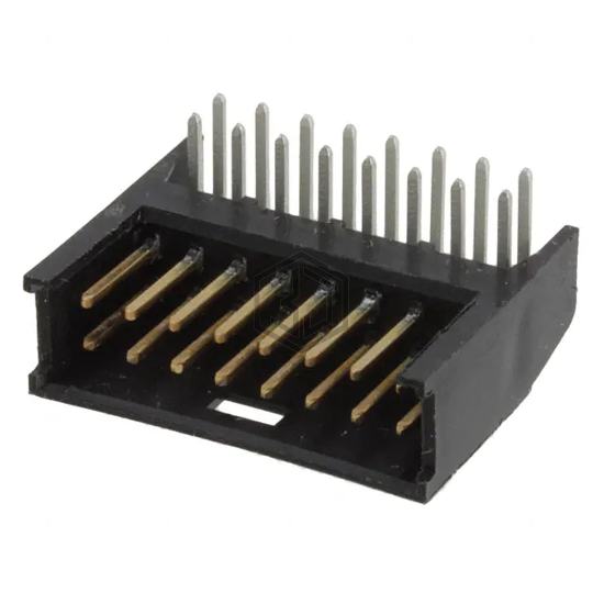 280390-2 - TE Connectivity AMP Connectors - Rectangular Connectors - Headers, Male Pins