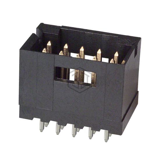 103168-3 - TE Connectivity AMP Connectors - Rectangular Connectors - Headers, Male Pins
