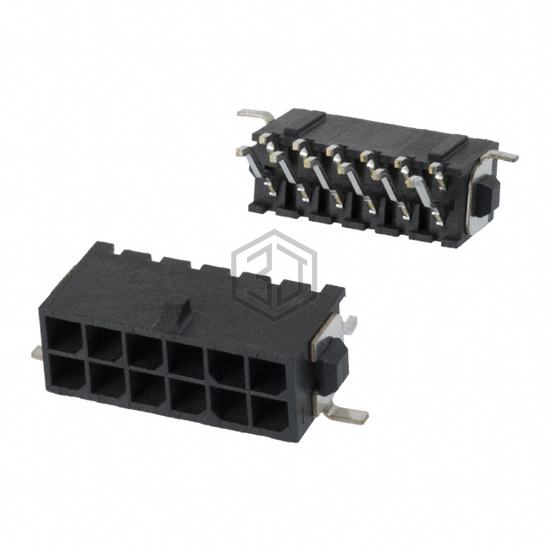 4-794629-2 - TE Connectivity AMP Connectors - Rectangular Connectors - Headers, Male Pins