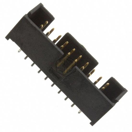 5104338-4 - TE Connectivity AMP Connectors - Rectangular Connectors - Headers, Male Pins