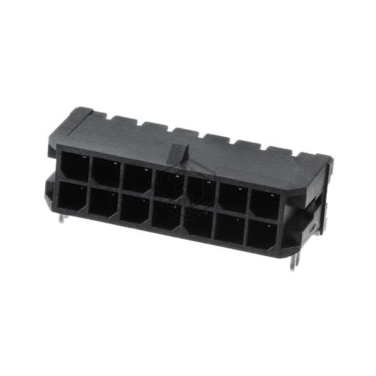 0430451406 - Molex - Rectangular Connectors - Headers, Male Pins