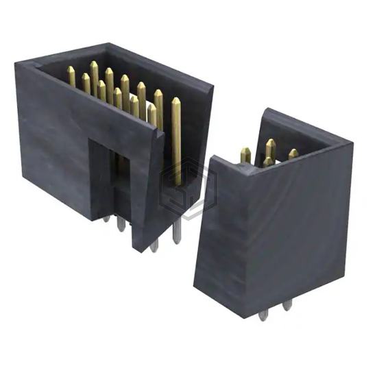 0015800109 - Molex - Rectangular Connectors - Headers, Male Pins