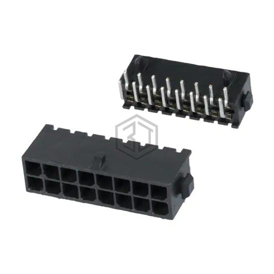 4-794620-6 - TE Connectivity AMP Connectors - Rectangular Connectors - Headers, Male Pins