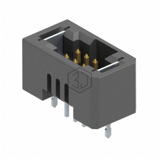 TFM-103-01-L-D-WT - Samtec Inc. - Rectangular Connectors - Headers, Male Pins