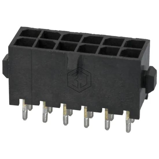 4-794632-2 - TE Connectivity AMP Connectors - Rectangular Connectors - Headers, Male Pins