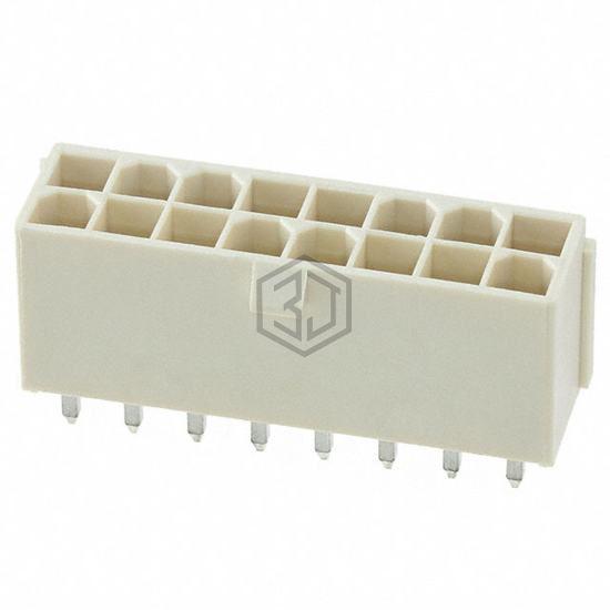 0874271642 - Molex - Rectangular Connectors - Headers, Male Pins